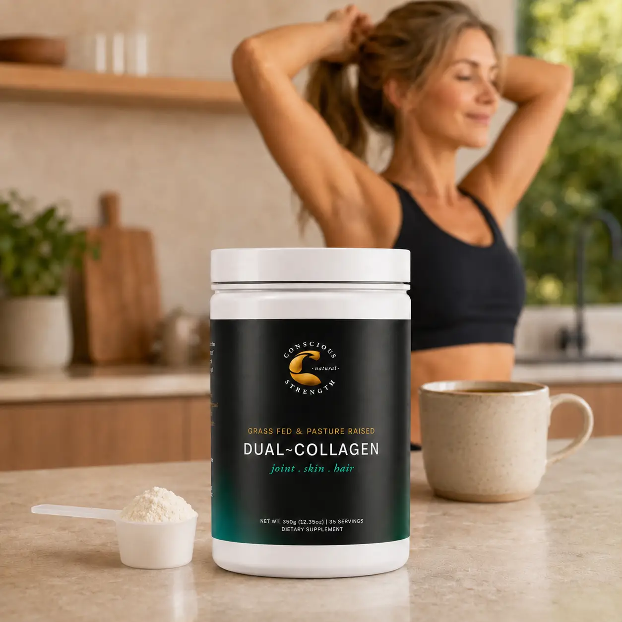 dual collagen uses
